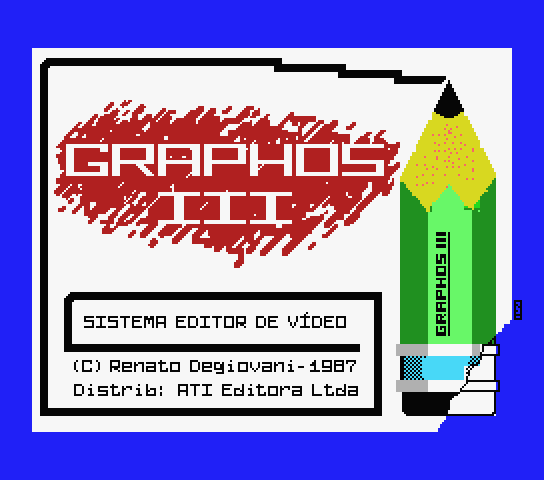 MSX: Manual Graphos III